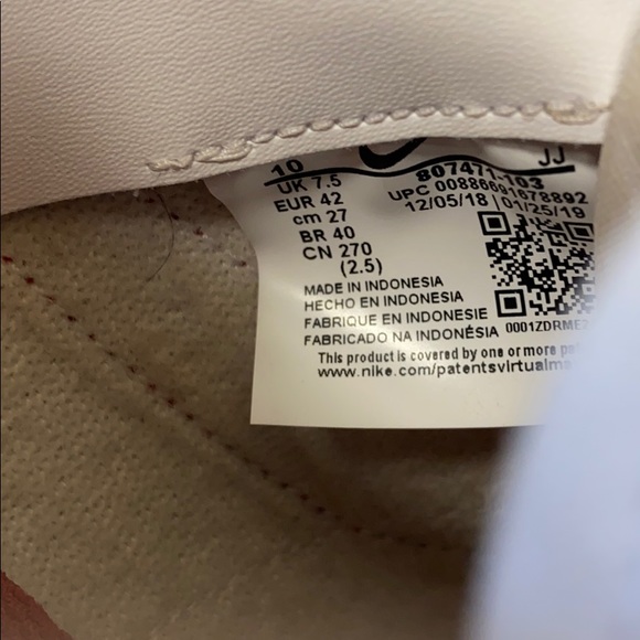 Nike Classic Cortez Women’s Sz 10 Women’s Sneakers - Picture 11 of 12